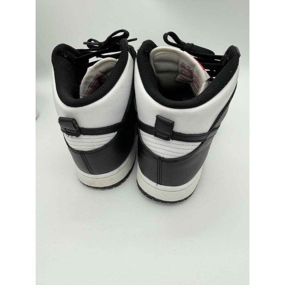 Nike Dunk High Men 9 / Women 10 Sneakers Black White Classic Comfortable Stylish - Picture 10 of 14